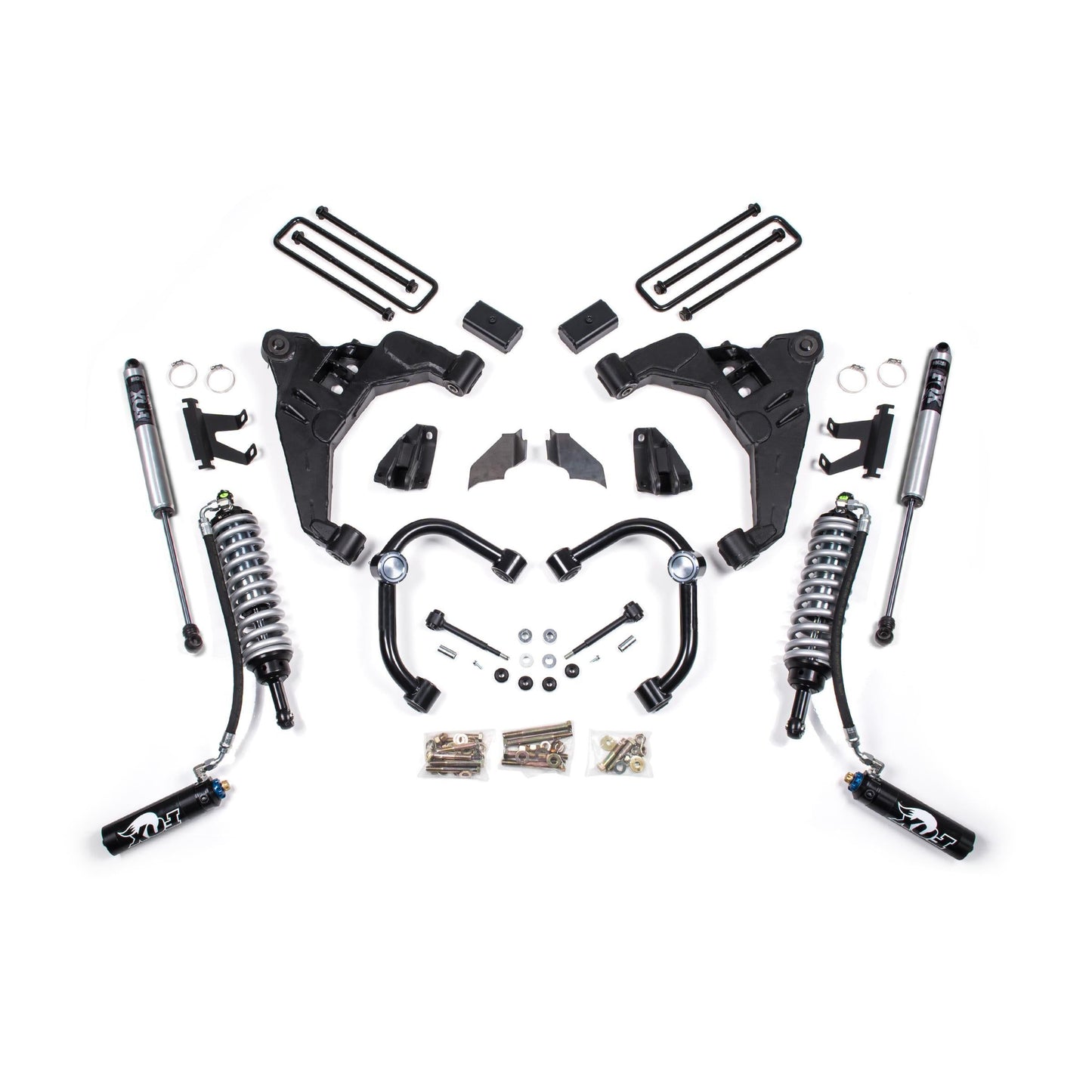BDS Suspension | 3 Inch Lift Kit FOX 2.5 Coil-Over Conversion Silverado/Sierra 2500HD/3500HD 11-19 Diesel Block Kit Without Factory Overload Fox 2.5 Performance Shocks | BDS724FDSC