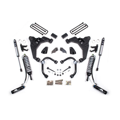 BDS Suspension | 3 Inch Lift Kit FOX 2.5 Coil-Over Conversion Silverado/Sierra 2500HD/3500HD 11-19 Diesel Block Kit Without Factory Overload Fox 2.5 Performance Shocks | BDS724FDSC