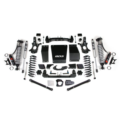 BDS Suspension | 6 Inch Lift Kit FOX 2.5 Performance Elite Coil-Over Cast Steel 15-19 Suburban, Tahoe, Yukon/XL 1500 4WD | BDS731PSS