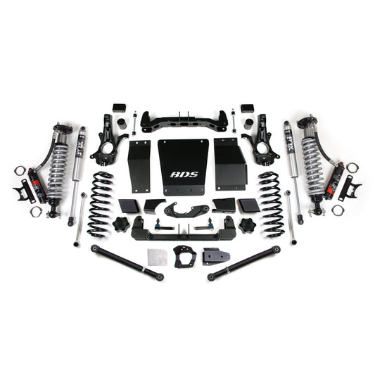 BDS Suspension | 6 Inch Lift Kit FOX 2.5 Performance Elite Coil-Over Cast Steel 15-19 Suburban, Tahoe, Yukon/XL 1500 4WD | BDS731PSS