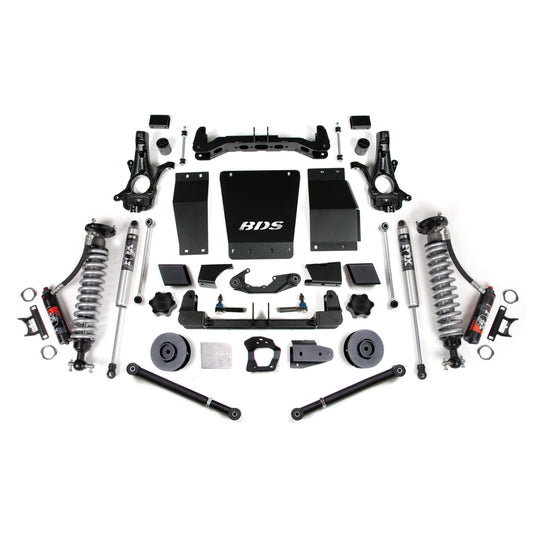BDS Suspension | 4 Inch Lift Kit FOX 2.5 Performance Elite Coil-Over Aluminum/Stamped Steel 15-19 Suburban, Tahoe, Yukon/XL 1500 4WD | BDS734PSS