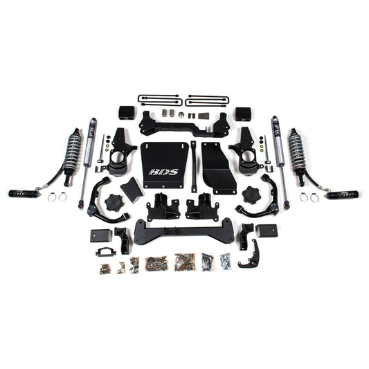 BDS Suspension | 6.5 Inch Lift Kit FOX 2.5 Coil-Over Conversion Silverado/Sierra 2500HD/3500HD 01-10 Diesel Leaf Springs Fox 2.5 Performance Shocks | BDS739FDSC