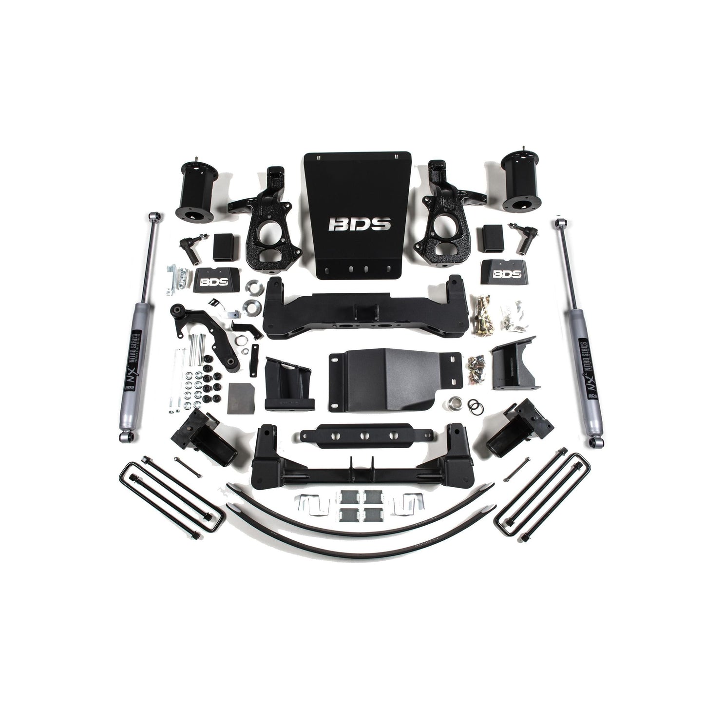 BDS Suspension | 8 Inch Lift Kit Silverado/Sierra 1500 14-18 4WD Aluminum/Stamped Steel FOX 2.0 Performance | BDS743FS