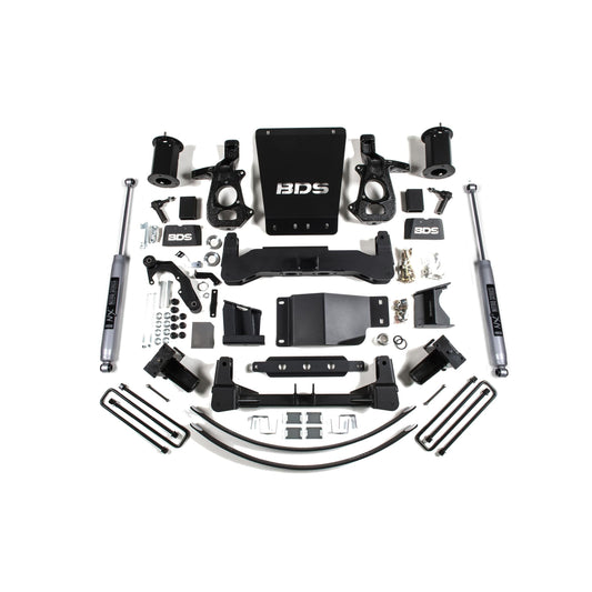 BDS Suspension | 8 Inch Lift Kit Silverado/Sierra 1500 14-18 4WD Cast Steel Fox 2.0 Performance | BDS744FS