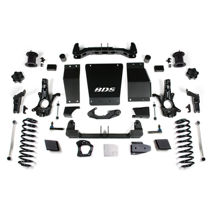 BDS Suspension | 6 Inch Lift Kit Chevy/GMC Suburban Tahoe Yukon/XL 1500 15-19 4WD Magneride Equipped Cast Steel Control Arm | BDS751H