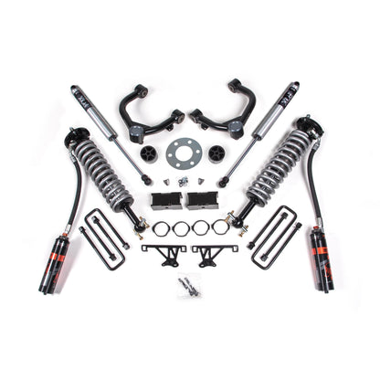 BDS Suspension | 3.5 Inch Lift Kit FOX Performance Elite Coil-Over Silverado/Sierra 1500 19-24 4WD Fox 2.5 Performance Elite | BDS755FDSC
