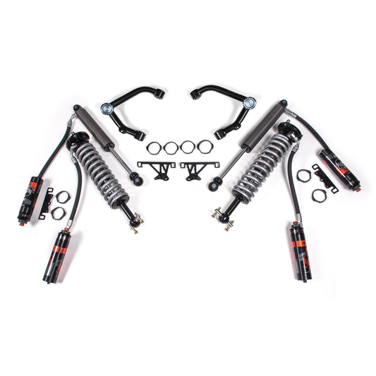 BDS Suspension | 2 Inch Lift Kit FOX 2.5 Coil-Over Silverado/Sierra 1500 07-18 4WD Cast Steel Corntrol Arm Fox 2.5 Piggbak DSC | BDS757FDSC