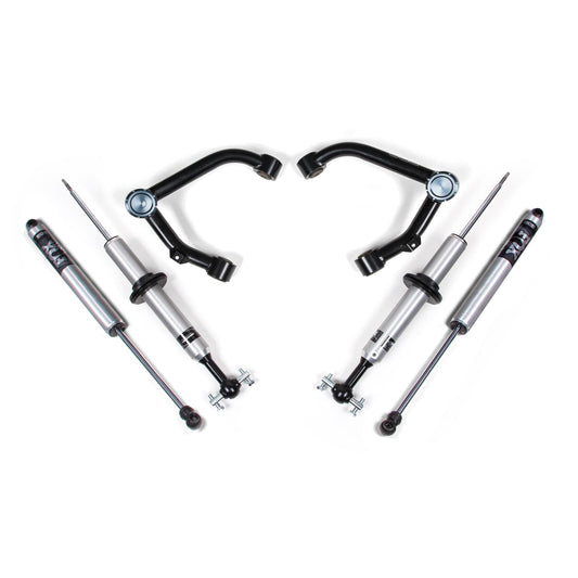 BDS Suspension | 2 Inch Lift Kit FOX 2.0 Snap Ring Strut Silverado/Sierra 1500 14-18 4WD Cast Steel Control Arm Fox 2.0 Performance Shocks | BDS757FSR