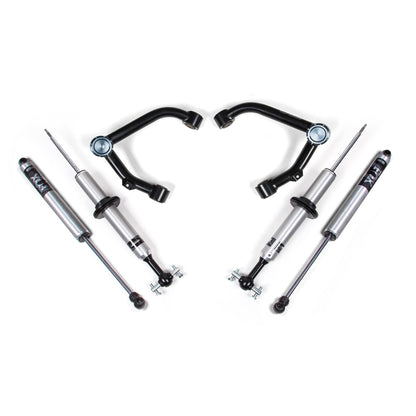 BDS Suspension | 2 Inch Lift Kit FOX 2.0 Snap Ring Strut Silverado/Sierra 1500 14-18 4WD Aluminum/Stamped Steel Fox 2.0 Performance Shocks | BDS758FSR