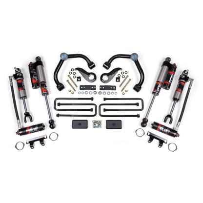 BDS Suspension | 3 Inch Lift Kit FOX Performance Elite Silverado/Sierra 2500HD/3500HD 20-24 3 Inch Block without Overload | BDS760FPE