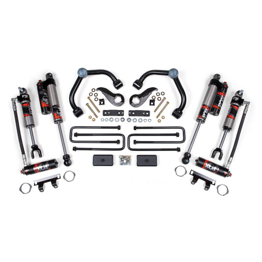 BDS Suspension | 3 Inch Lift Kit FOX Performance Elite Silverado/Sierra 2500HD/3500HD 20-24 3 Inch Block without Overload | BDS760FPE
