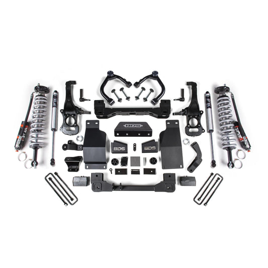 BDS Suspension | 4 Inch Lift Kit Coil-Over Silverado/Sierra 1500 19-24 4WD Diesel FOX 2.5 Performance Elite | BDS783FPE