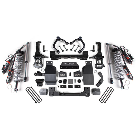 BDS Suspension | 6 Inch Lift Kit FOX 2.5 Performance Elite Coil-Over Silverado/Sierra 1500 19-24 4WD Diesel Fox 2.5 Performance Elite | BDS784FPE
