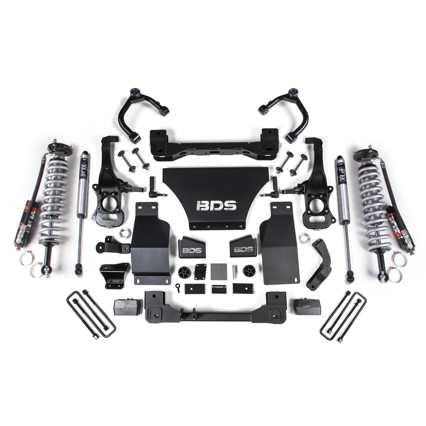BDS Suspension | 2.5 Inch Lift Kit FOX 2.5 Performance Elite Coil-Over Chevy Trail Boss or GMC AT4 1500 19-24 4WD Gas Fox 2.5 Performance Elite Shocks | BDS787FPE