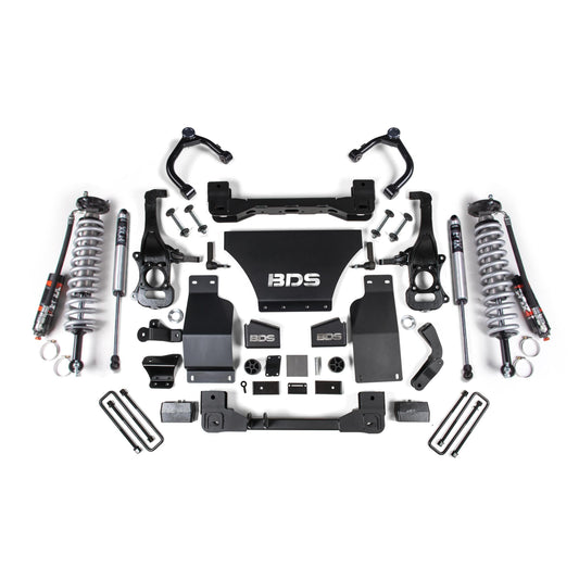 BDS Suspension | 2.5 Inch Lift Kit FOX 2.5 Performance Elite Coil-Over Chevy Trail Boss or GMC AT4 1500 19-24 4WD Diesel Fox 2.5 Performance Elite Shocks  | BDS788FPE