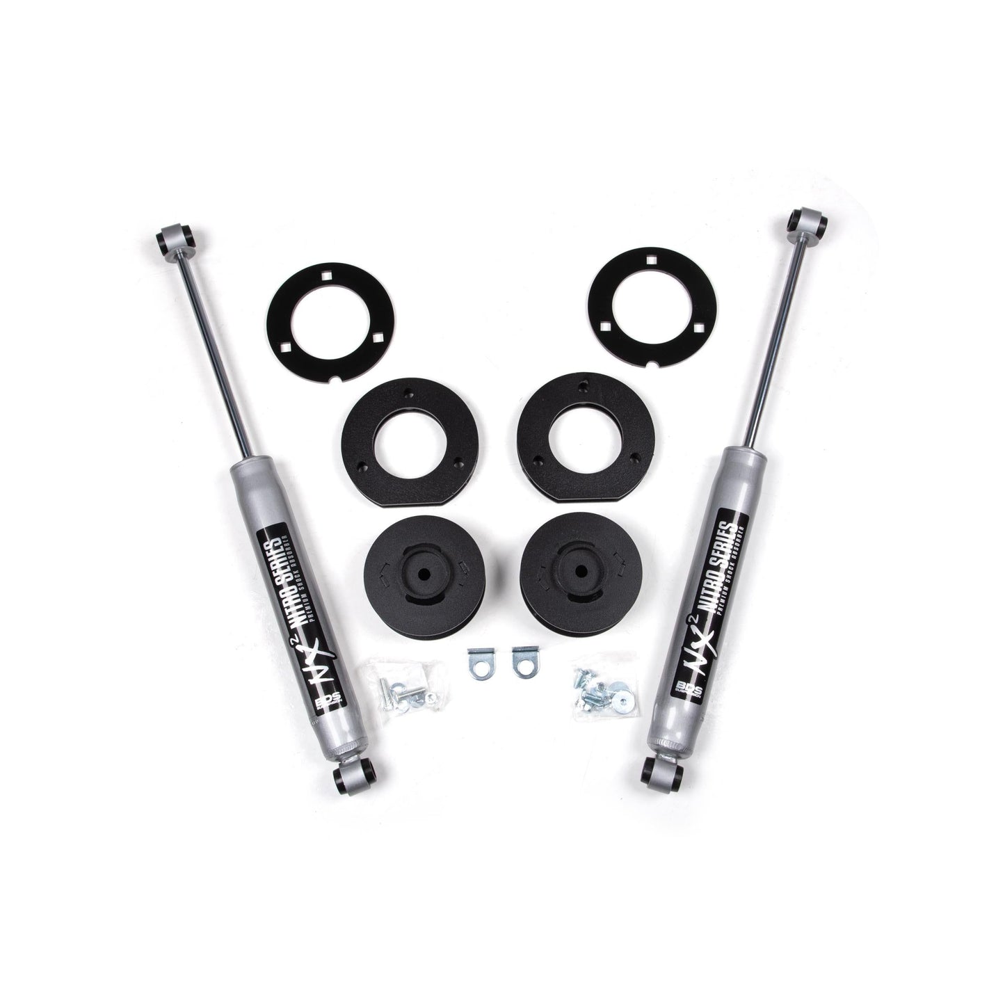 BDS Suspension | 2 Inch Lift Kit Chevy/GMC Avalanche Suburban Tahoe Yukon/XL 1500 07-19 4WD Fox 2.0 Performance Shocks | BDS791FS