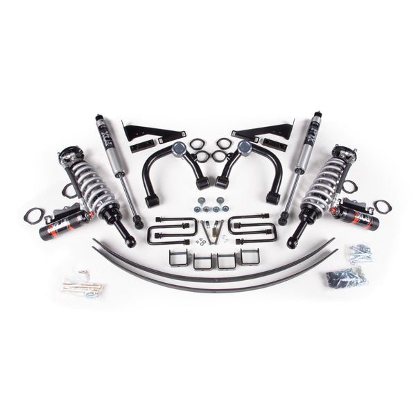 BDS SUSPENSION | Lift Kit 3" Front / 1" Rear FOX 2.5 Factory Coil-Over FOX 2.5 Reservoir DSC | 05-23 Toyota Tacoma 4WD | 832FDSC