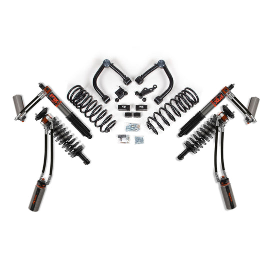 BDS Suspension lift kit components for 2022-2026 Toyota Tundra with FOX 3.0 shocks.