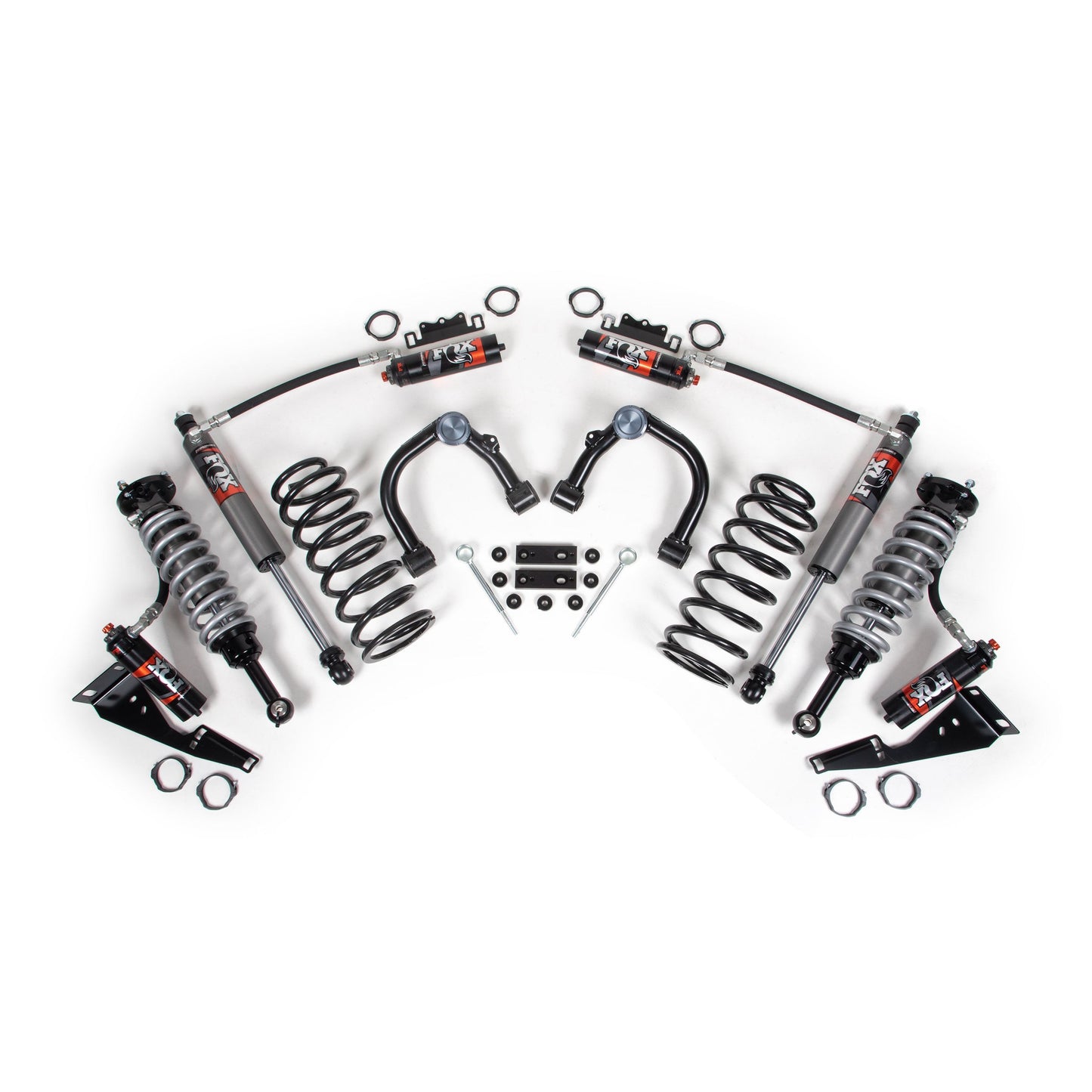 BDS Suspension lift kit components for 2010-2023 Toyota 4Runner with Fox 2.5 shocks