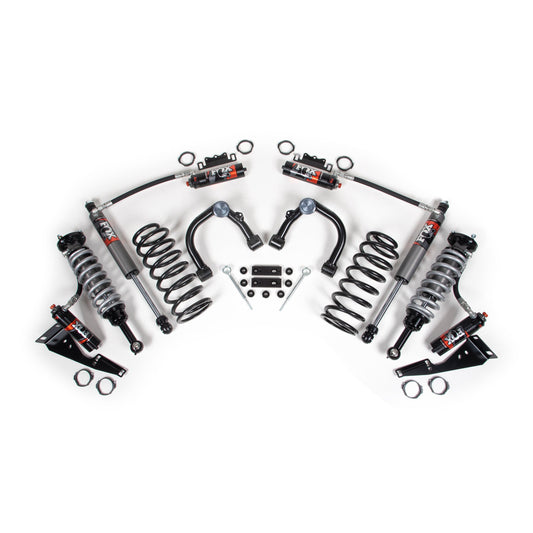 BDS Suspension lift kit components for 2010-2023 Toyota 4Runner with Fox 2.5 shocks