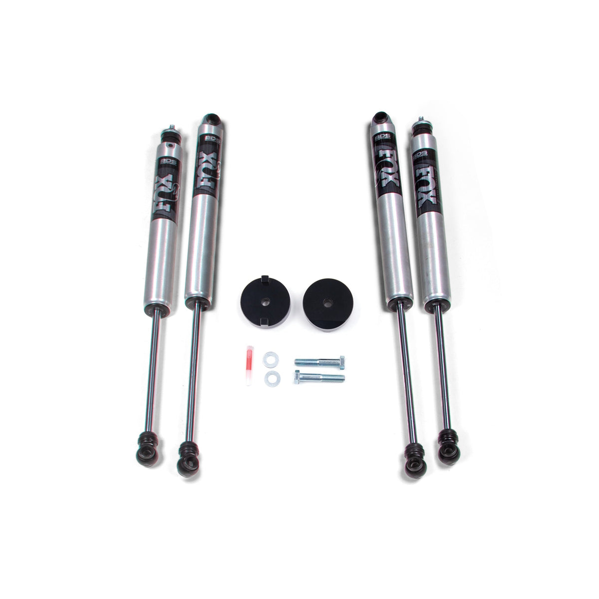 BDS 1-inch leveling kit 2017–2019 Ford F250/F350 4WD — FOX 2.0 Performance Series — BDS1518FS
