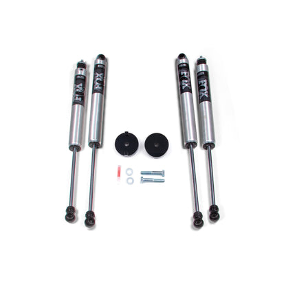 BDS 1-inch leveling kit 2017–2019 Ford F250/F350 4WD — FOX 2.0 Performance Series — BDS1518FS