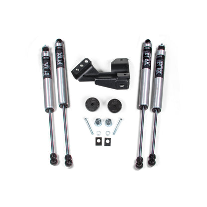 BDS 2-inch leveling kit 2017–2019 Ford F250/F350 4WD — FOX 2.0 Performance Series — BDS1519FS