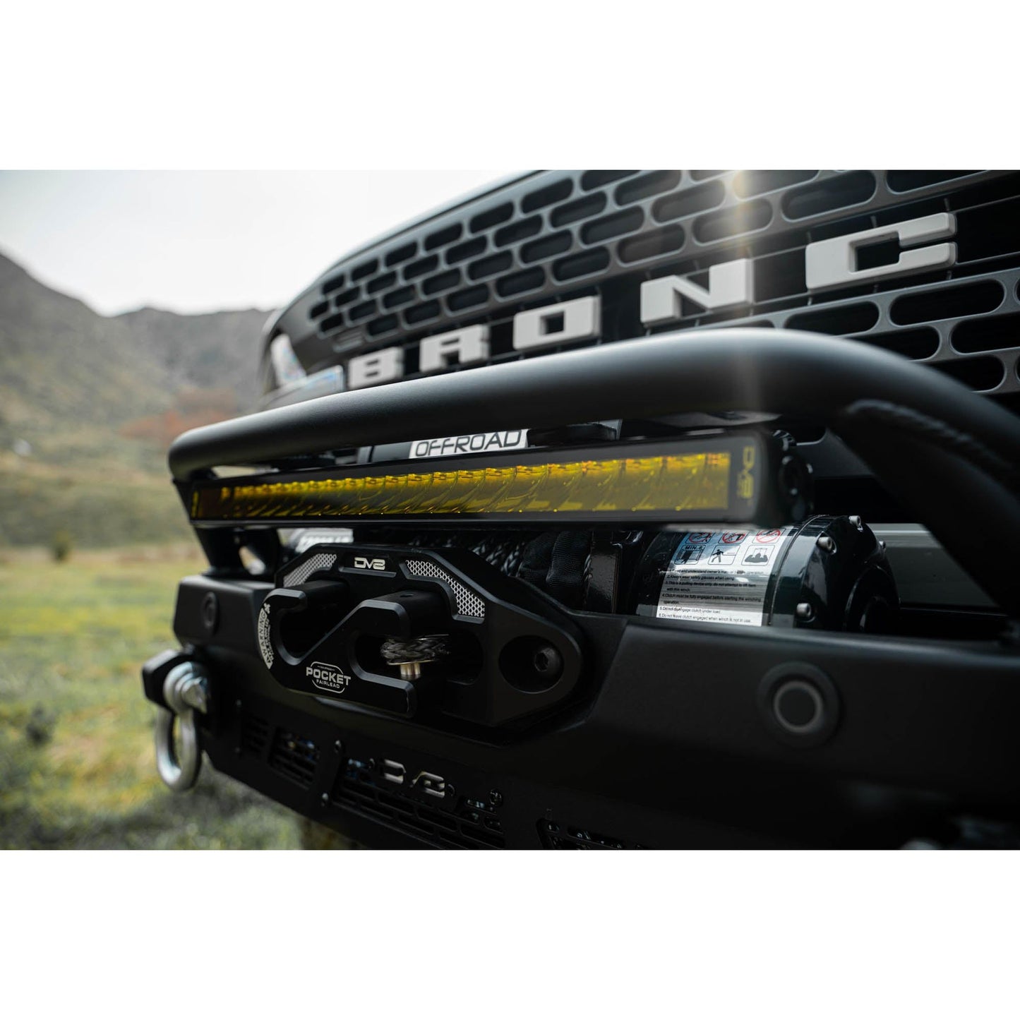 DV8 OFF-ROAD | 20 Inch Elite Series Amber LED Light Bar Single Row  | BE20SW105W-A