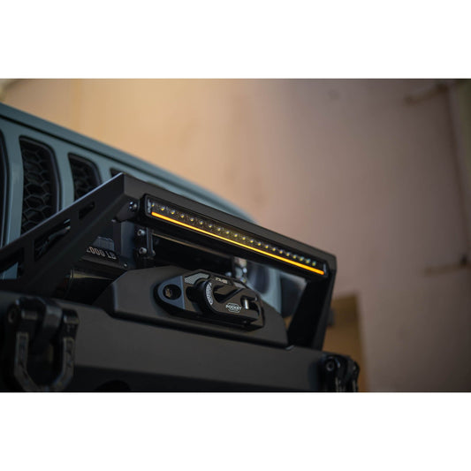 DV8 OFF-ROAD | 20 Inch Halo Elite Single Row Light Bar with Accent Light  | BE20SW105W-H