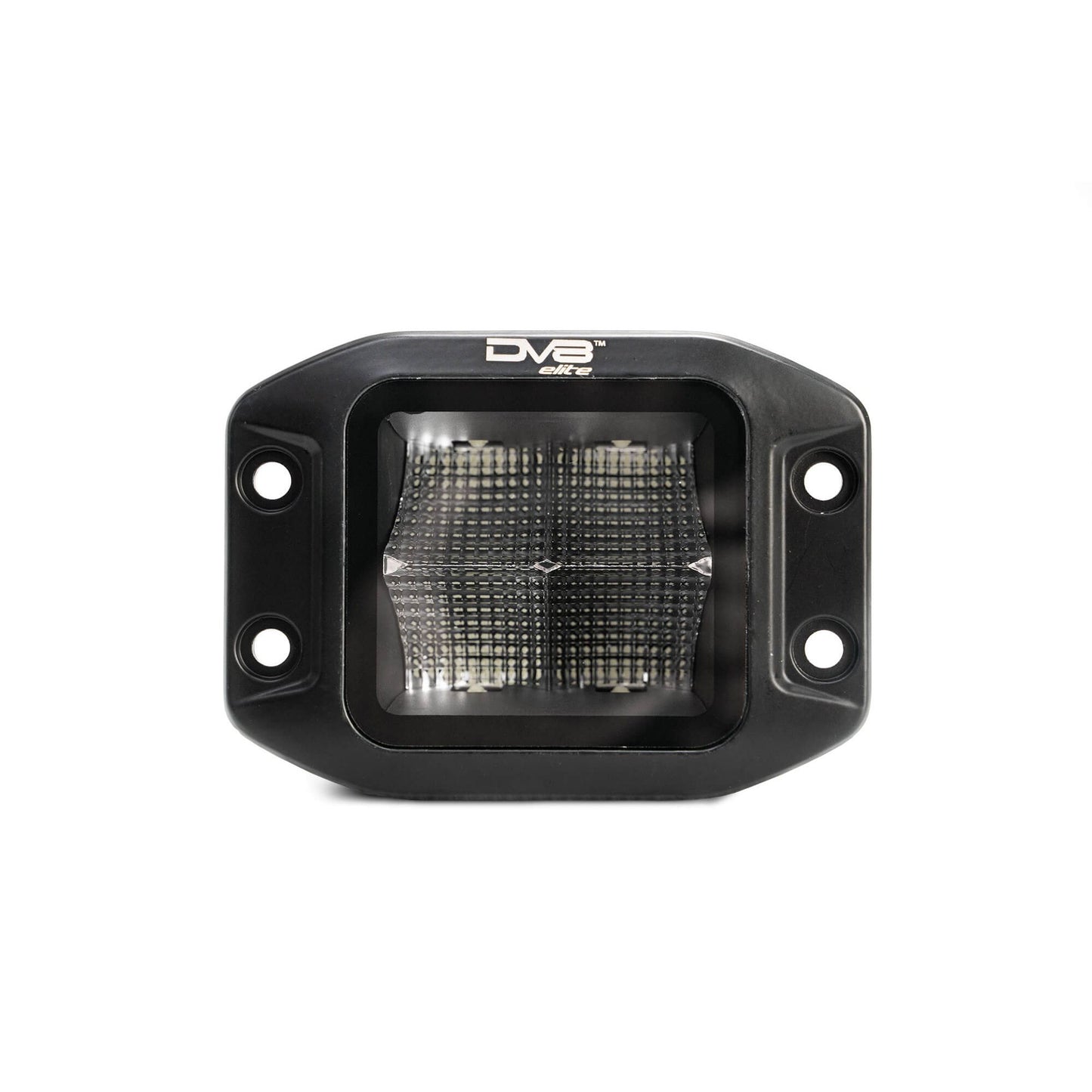 DV8 OFF-ROAD | 3 Inch Elite Series Led Flush Mount Pod Light  | BE3FMW40W