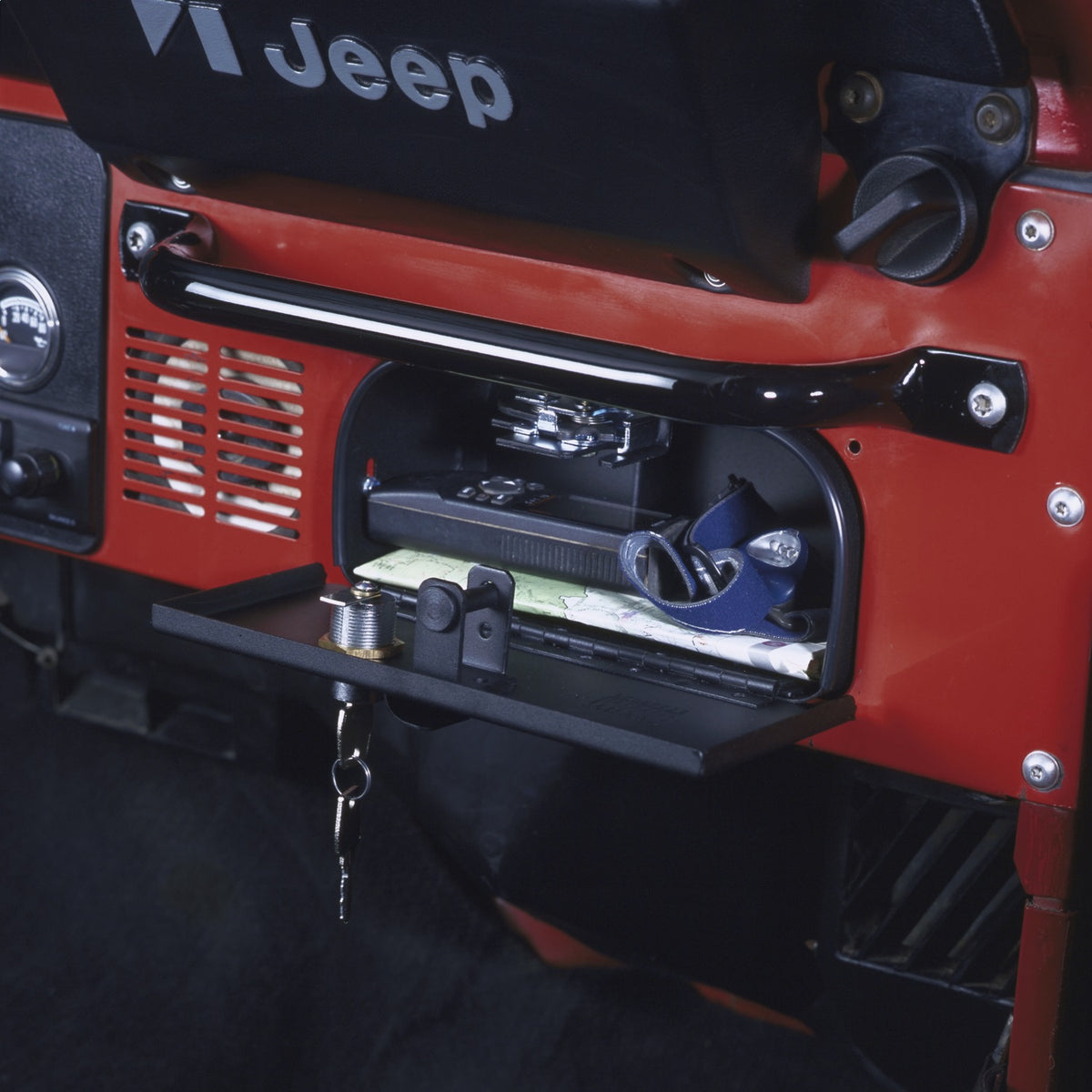 TUFFY Security Glove Box for 1976-1986 Jeep CJ7