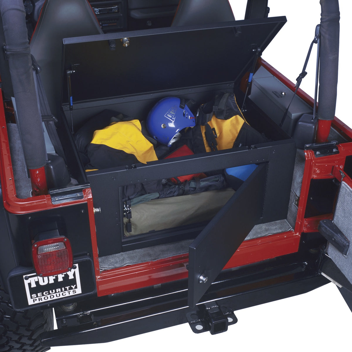 TUFFY Cargo Security Lockbox for 1976-1986 Jeep CJ7 / 1984-2001, 2014-2020 Jeep Cherokee / 1987-1995, 1997-2020 Jeep