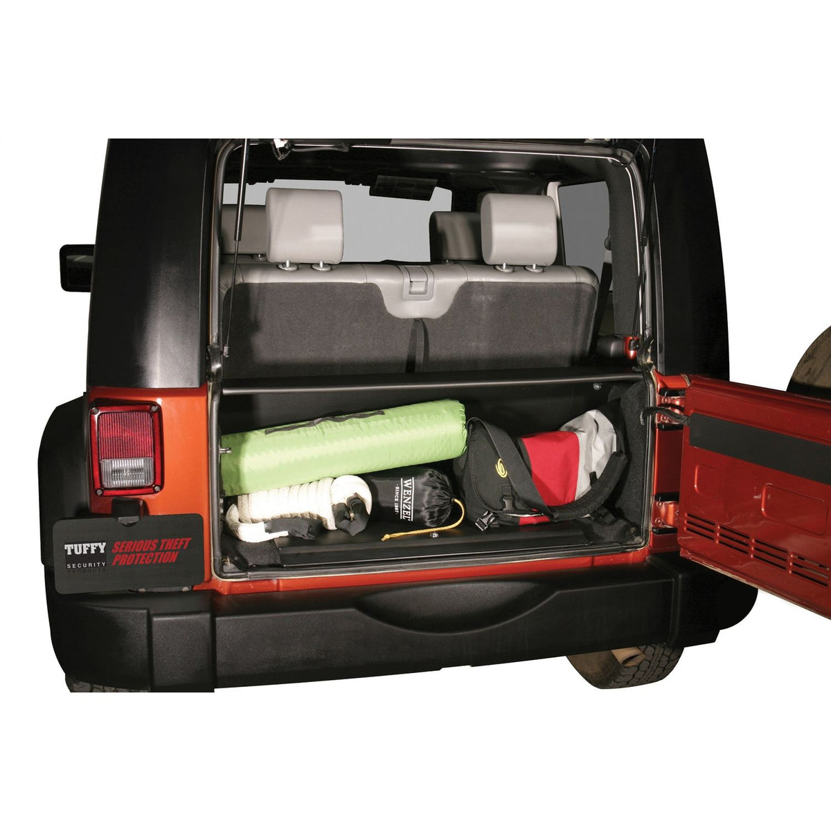 TUFFY Standard Cargo Enclosure for 2007-2010 Jeep Wrangler JK 2DR/4DR
