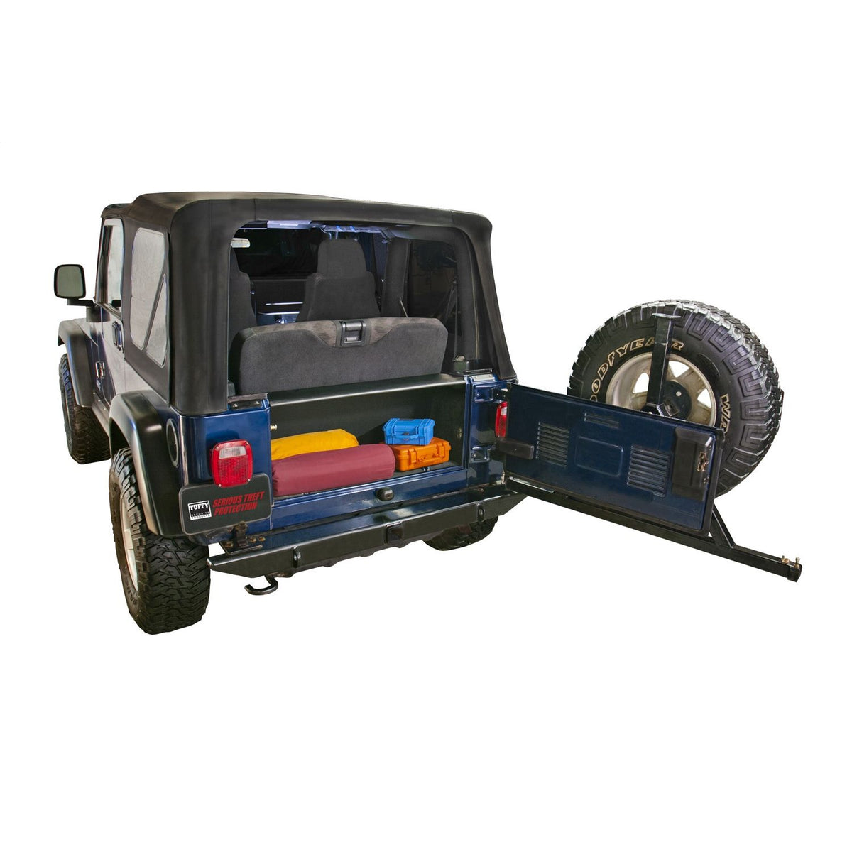 TUFFY Standard Cargo Enclosure for 1997-2006 Jeep Wrangler TJ