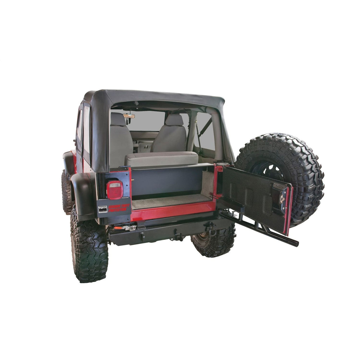 TUFFY Standard Cargo Enclosure for 1987-1995 Jeep Wrangler YJ