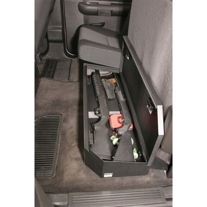 TUFFY Compact Underseat Lockbox for 2007-2019 Chevy Silverado 1500-3500 / GMC Sierra 1500-3500