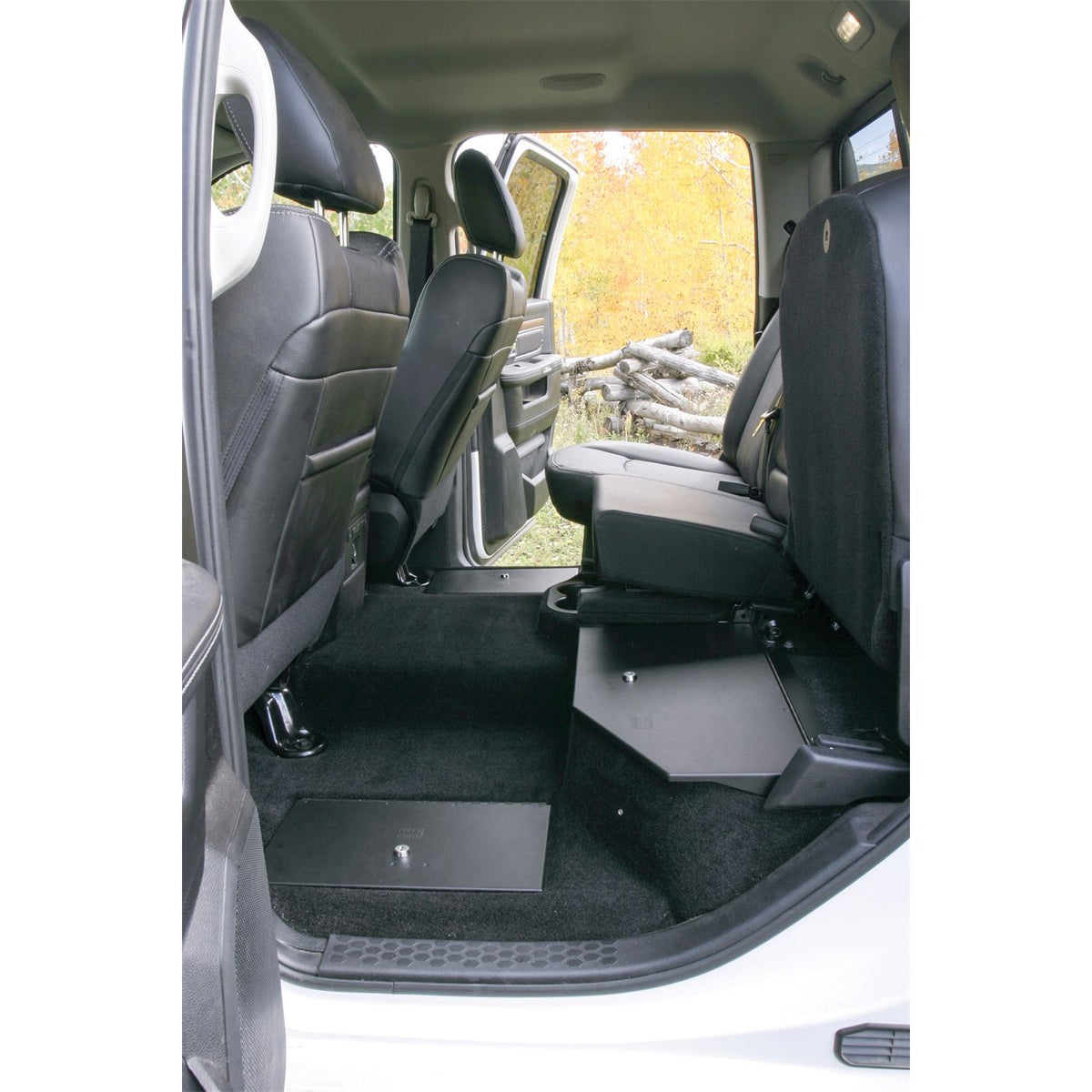 TUFFY In-Floor Locking Cargo Lid for 2009-2026 Ram 1500 / 2012-2026 Ram 2500 / 2012-2026 Ram 3500 / 2019-2024 Ram 1500