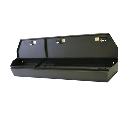 TUFFY | 2007-2022 Toyota Tundra | Compact Underseat Lockbox | Black | Under Rear Seat | 313-01