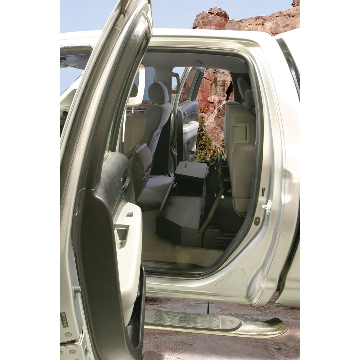 TUFFY Compact Underseat Lockbox for 2007-2022 Toyota Tundra