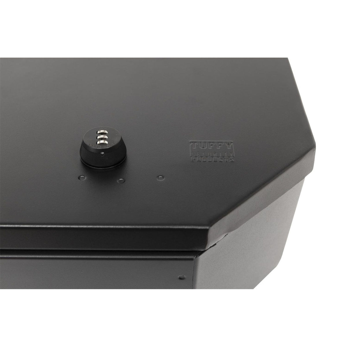 TUFFY | 2015-2026 Ford F-150 / 2017-2024 Ford F-350 / 2017-2026 Ford F-250 | Compact Underseat Lockbox | Black | Under Rear Seat | 3-Digit Combo | w/o Floor Mounted Subwoofer | 316-01-A