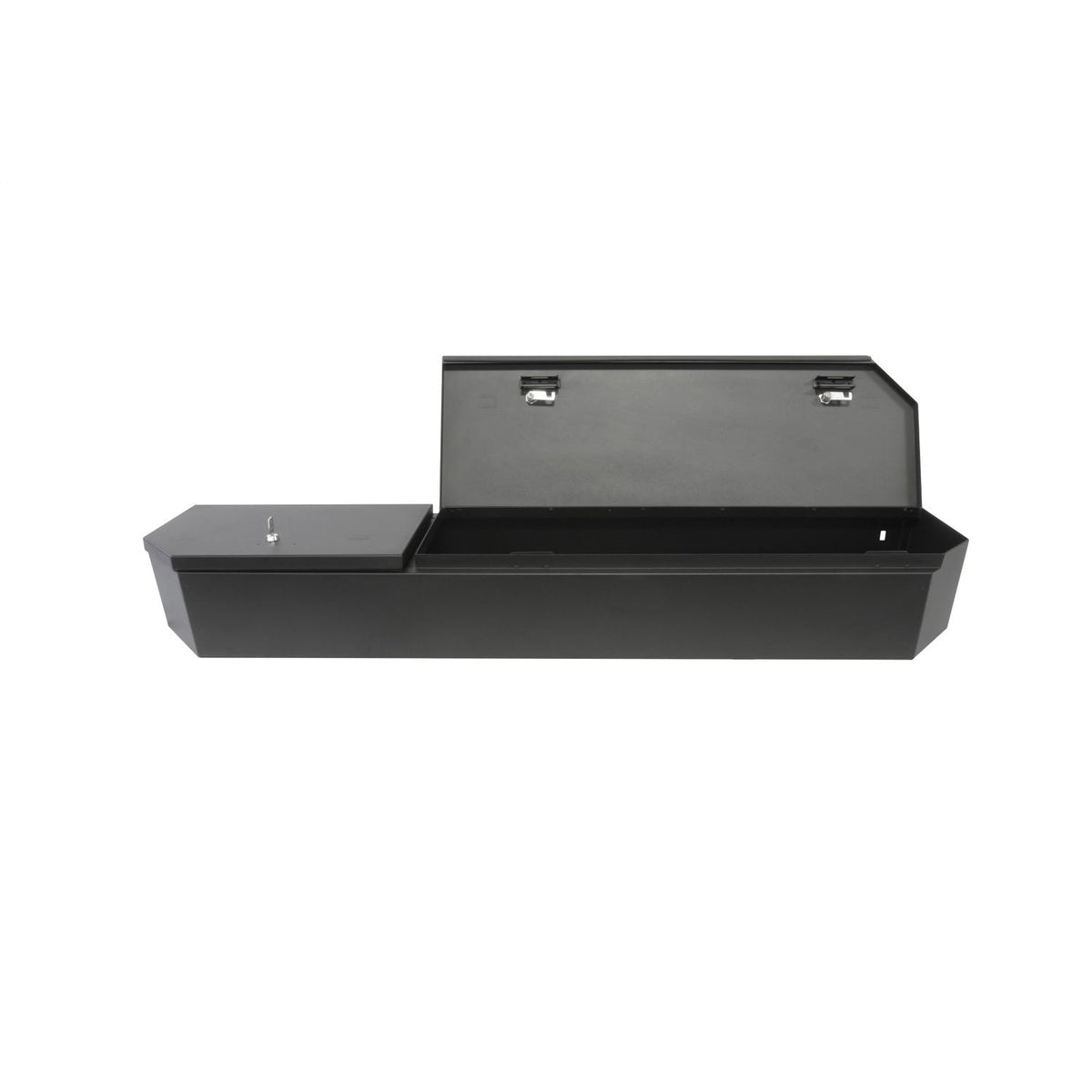 TUFFY | 2015-2026 Ford F-150 / 2017-2024 Ford F-350 / 2017-2026 Ford F-250 | Compact Underseat Lockbox | Black | Under Rear Seat | 316-01