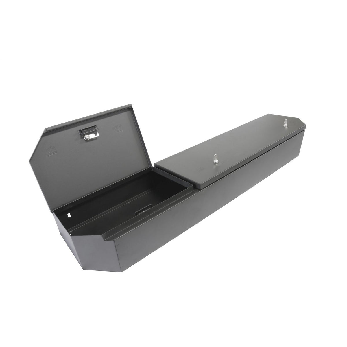 TUFFY | 2015-2026 Ford F-150 / 2017-2024 Ford F-350 / 2017-2026 Ford F-250 | Compact Underseat Lockbox | Black | Under Rear Seat | 316-01