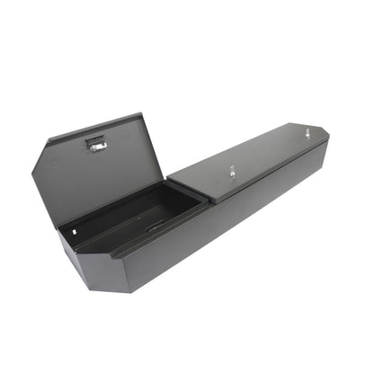 TUFFY | 2015-2026 Ford F-150 / 2017-2024 Ford F-350 / 2017-2026 Ford F-250 | Compact Underseat Lockbox | Black | Under Rear Seat | 316-01