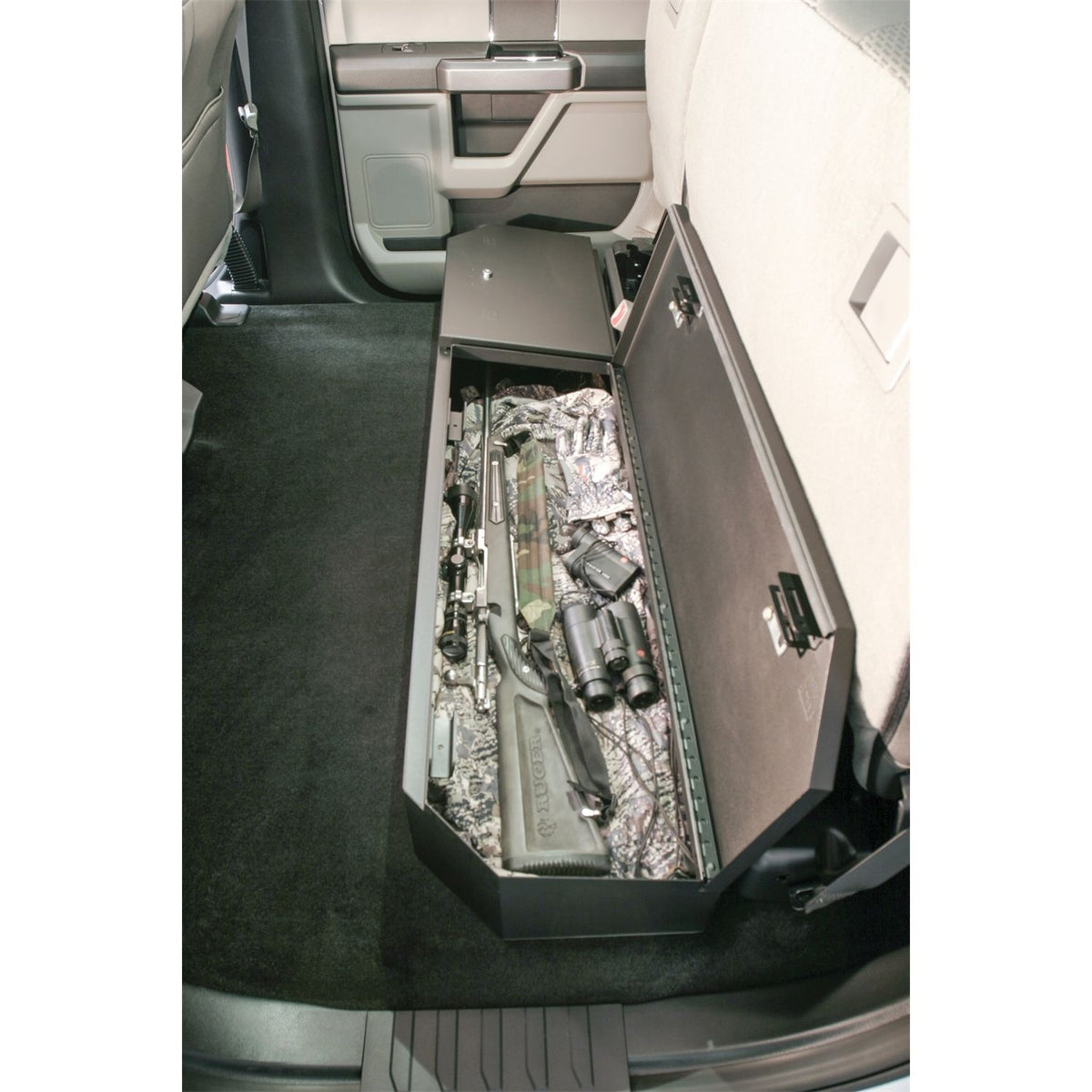 TUFFY Compact Underseat Lockbox for 2015-2026 Ford F-150 / 2017-2024 Ford F-350 / 2017-2026 Ford F-250