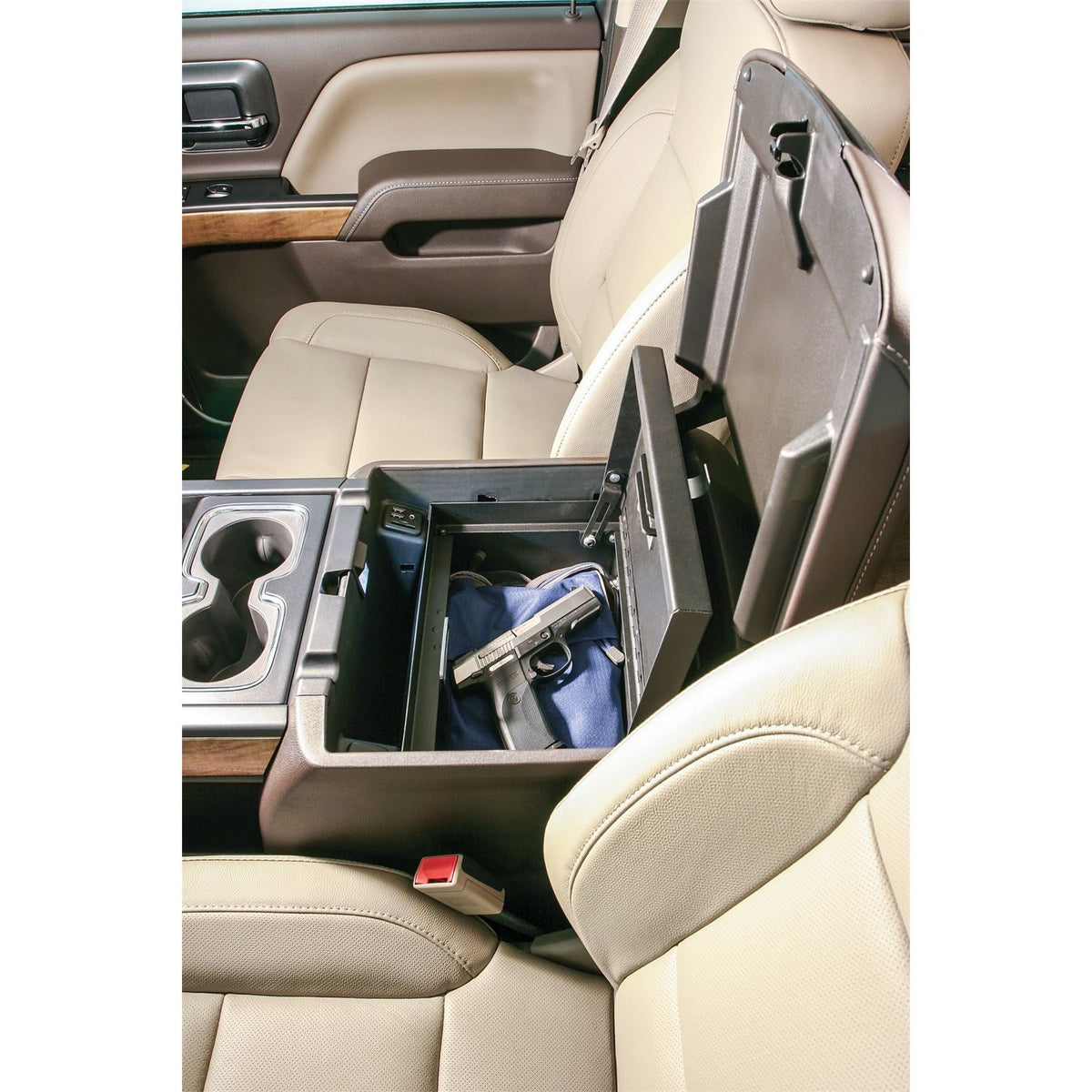 TUFFY Security Console Insert for 2014-2019 Chevy Silverado 1500-3500 / GMC Sierra 1500-3500