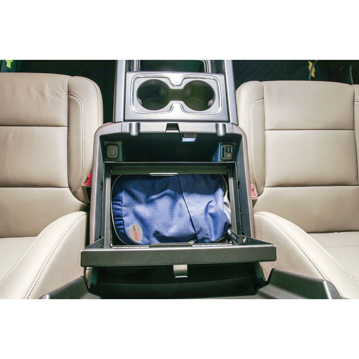 TUFFY Security Console Insert for 2014-2019 Chevy Silverado 1500-3500 / GMC Sierra 1500-3500