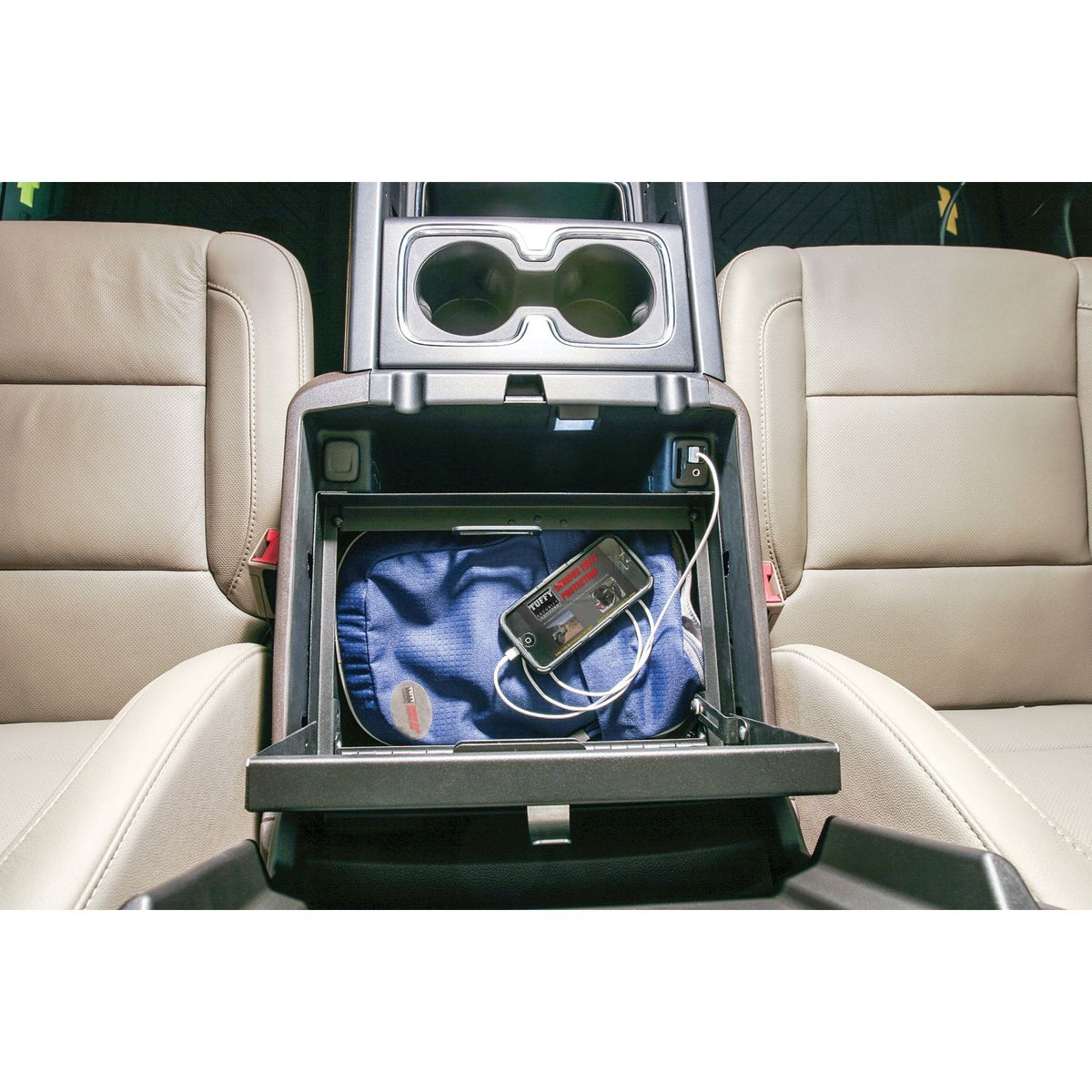 TUFFY Security Console Insert for 2014-2019 Chevy Silverado 1500-3500 / GMC Sierra 1500-3500
