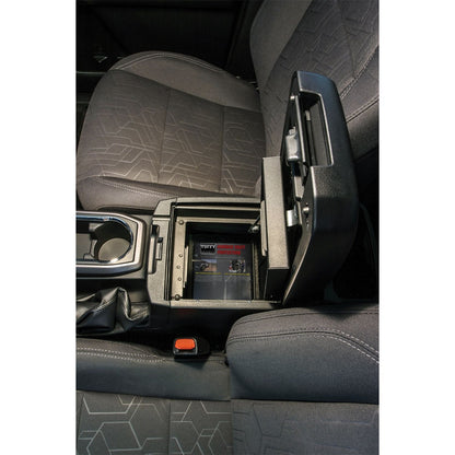TUFFY | 2016-2023 Toyota Tacoma | Security Console Insert | Black | 3-Digit Combo | w/ Fixed Center Console | 324-01-A