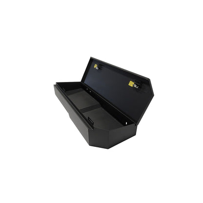 TUFFY | 2007-2019 Chevy Silverado 1500-3500 / GMC Sierra 1500-3500 | Compact Underseat Lockbox | 60 Percent Width | Rear | 340-01