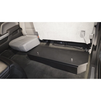 TUFFY Compact Underseat Lockbox for 2007-2019 Chevy Silverado 1500-3500 / GMC Sierra 1500-3500